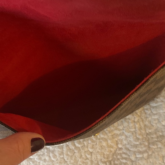 Louis Vuitton Brown Checkered Crossbody Bag - Picture 10 of 13